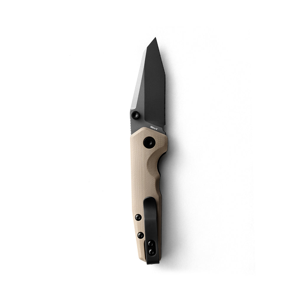 5th Edge Folding EDC Pocket Knife - Nitro-V Steel & G10 Handle - Iron Ethos