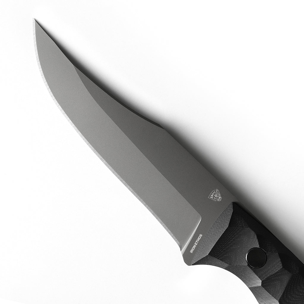 Battle Born Fixed Blade | 14C28N & G10 - Iron Ethos