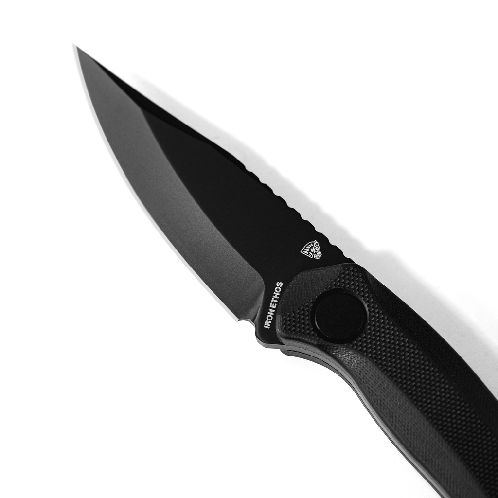 Fizz Fixed Blade Knife Blackened | Nitro-V & G10