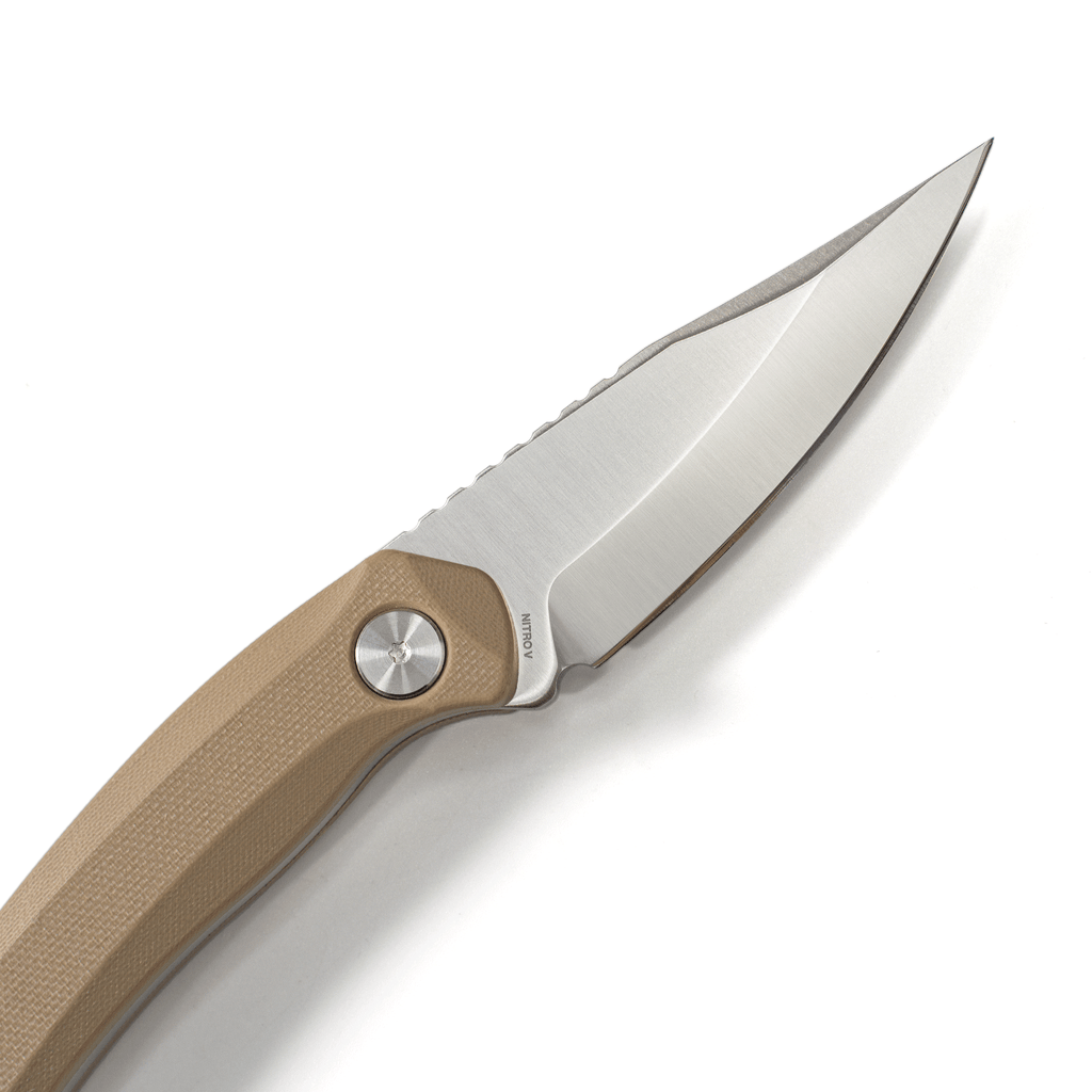 Fizz Fixed Blade Knife Blackened | Nitro-V & G10