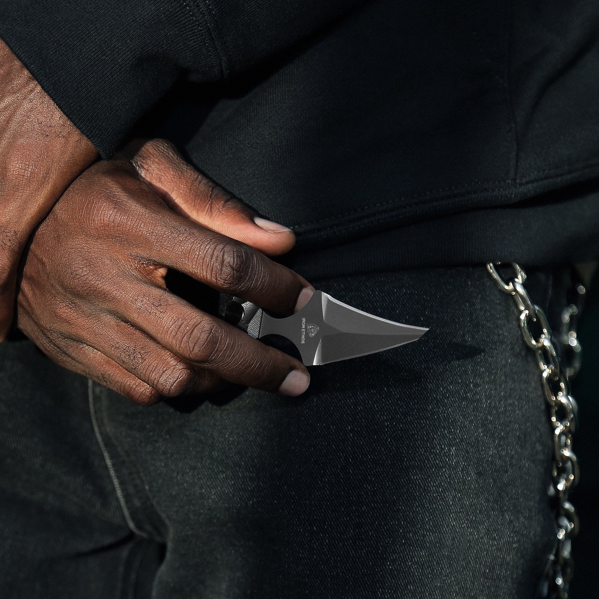 Hawk Talon DE Push Dagger | Combat Knife | 14C28N & G10 — Iron Ethos
