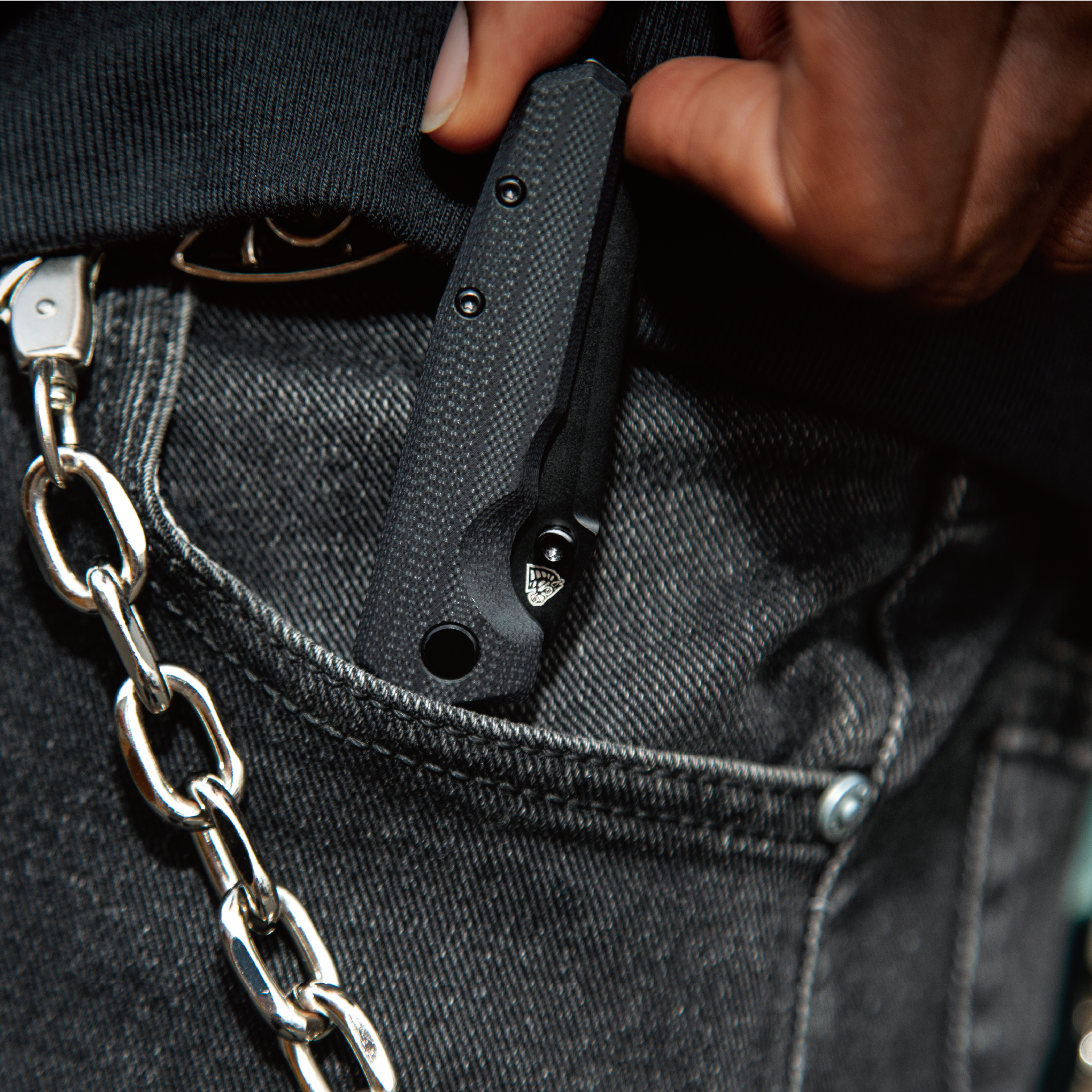 5th Edge Nitro-V Steel Knife with Black G10 Handle