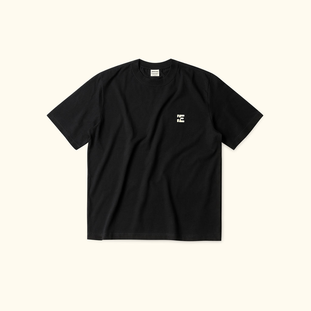 Iron Ethos Emblem Tee black Front view