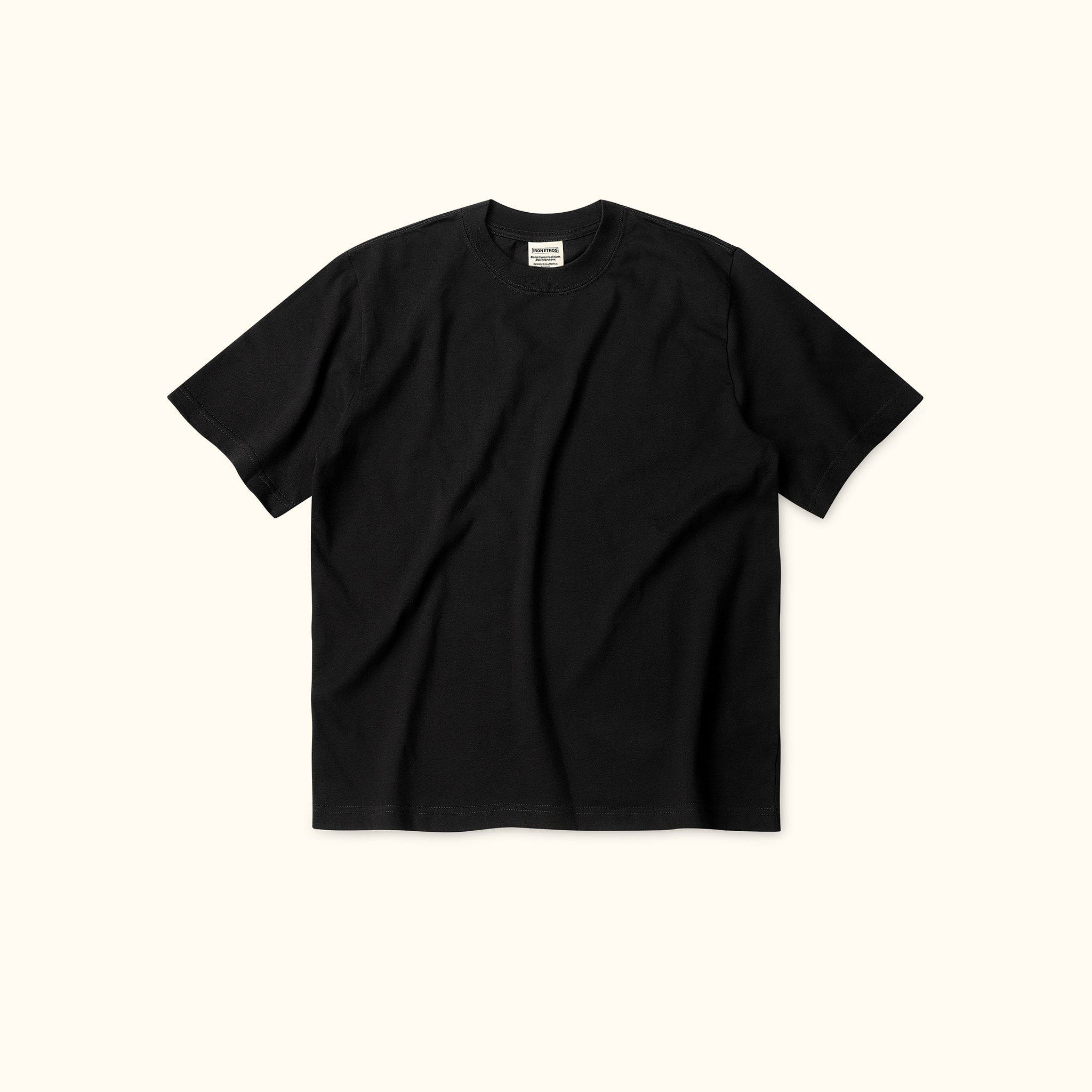 Iron Ethos Wordmark Tee Front view
