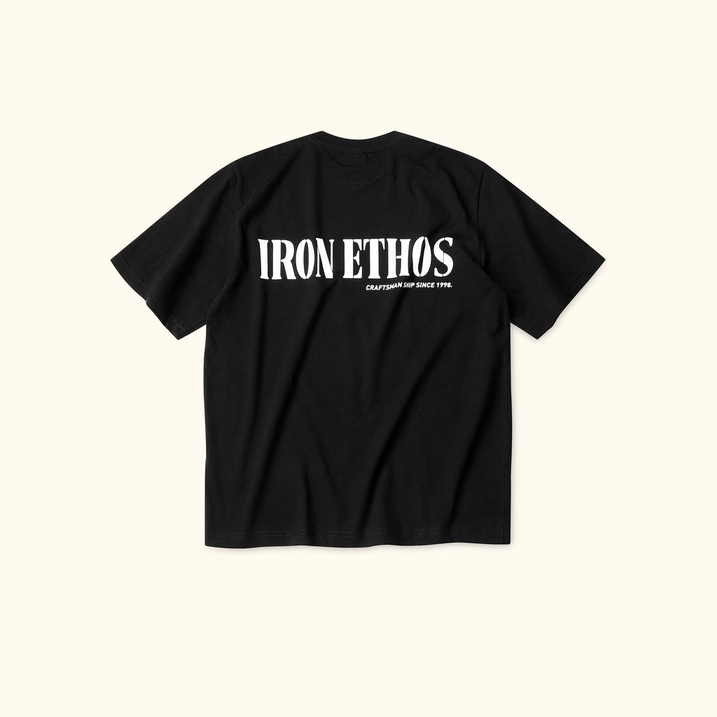 Iron Ethos Wordmark Tee Back view