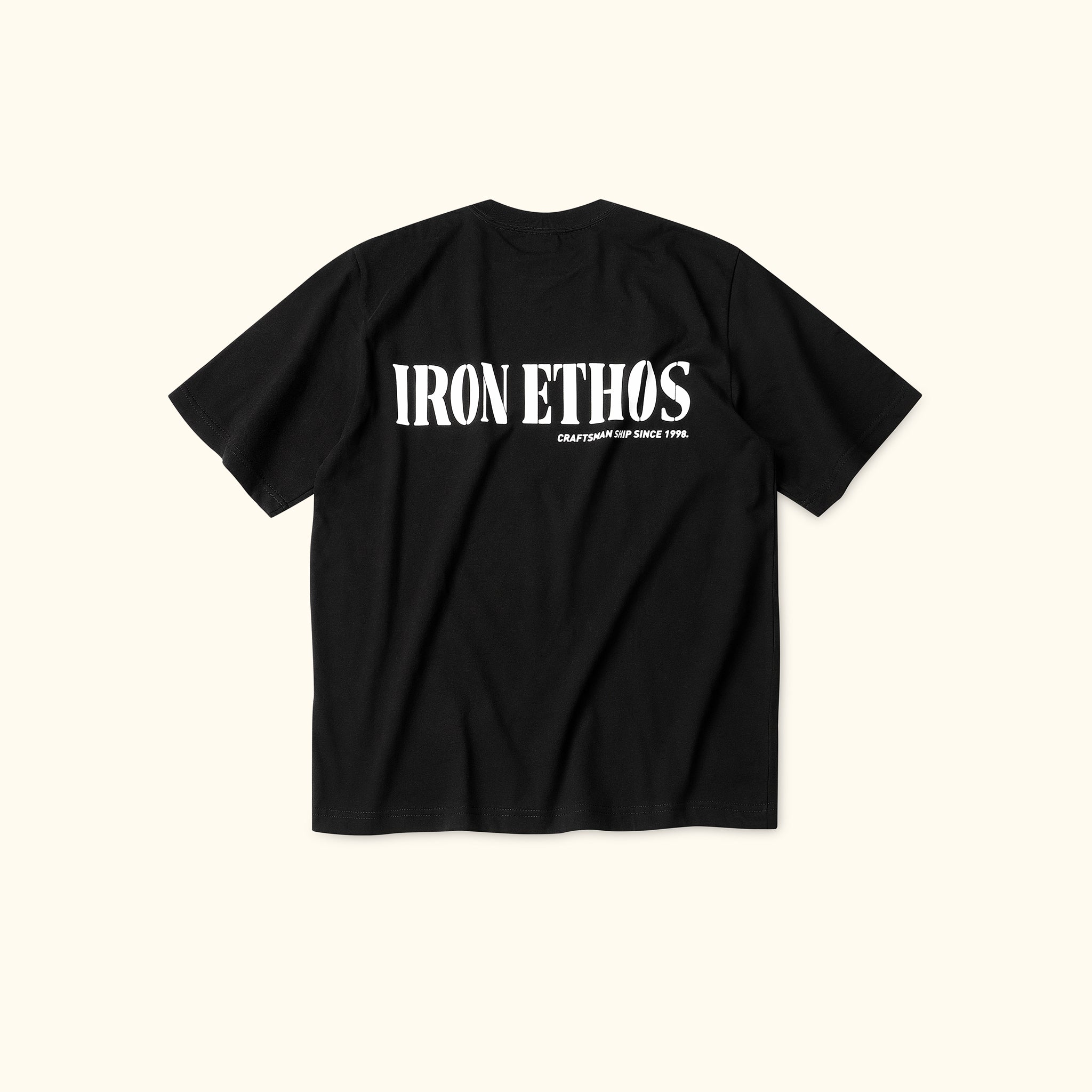 Iron Ethos Wordmark Tee Back view