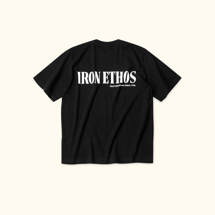 Iron Ethos Wordmark Tee Back view
