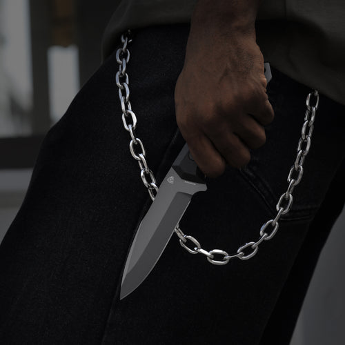 KS 23 Fixed Blade Combat Knife | 14C28N & G10