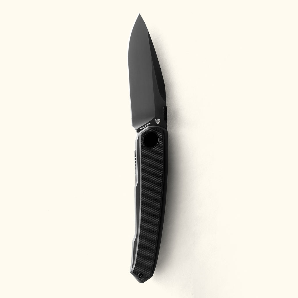 Trace Folding EDC Pocket Knife - Nitro-V Steel & G10 Handle